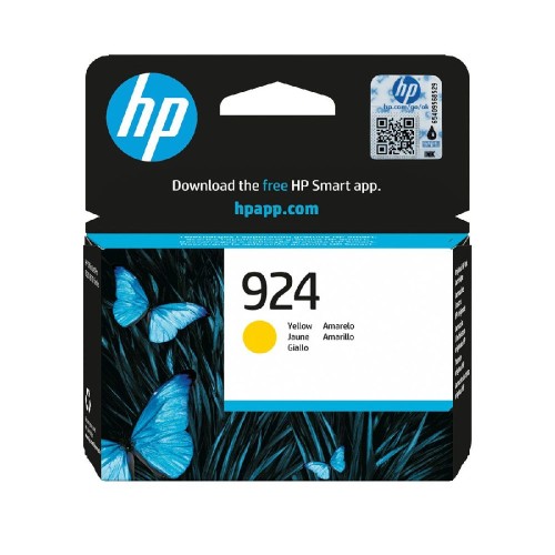 INK PRINTER  924 (4K0U5NE) YELLOW ΓΙΑ HP OFFICEJET PRO 8120e, 8130e, 8135e, 8122e